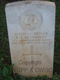 Dar Es Salaam War Cemetery - Keightley, R G